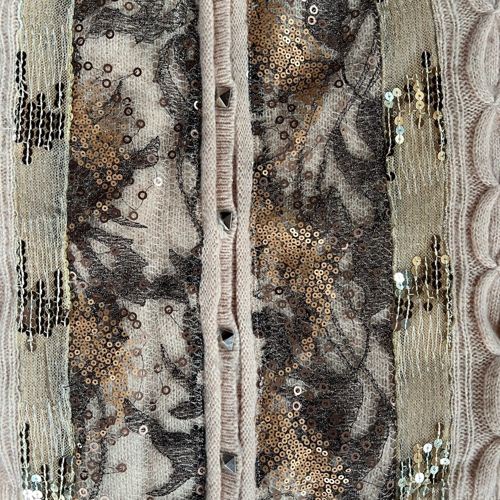 Free People Beaded Wool Sweater - Picture 2 of 4